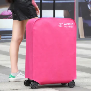 1 Adet Koruyucu Seyahat Bagaj Bavul Kullanımlık Toz Geçirmez Kapak Çıkarılabilir Anti-scratch Koruyucu Kılıf Yeni