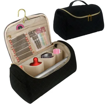 1 adet sert çanta Dyson Süpersonik Saç Kurutma Makinesi Saklama Torbaları Toz Geçirmez Organizatör Dyson Saç Siyah Taşınabilir Seyahat Taşıma Çantası