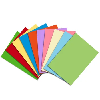100 Yaprak A4 Renkli kopra kağidi 210x297mm / 8. 3x11. 7in yazıcı kağıdı 160GSM Kopya Baskı Yazma El Sanatları ve Kağıt Katlama