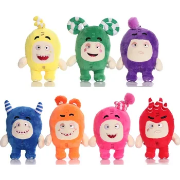 22 CM Sevimli Oddbods peluş oyuncaklar Bebekler Kawaii Animasyon Hazine Asker yumuşak doldurulmuş oyuncak Bebek çocuklar için doğum günü hediyesi