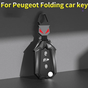 3 Düğme Her şey dahil Araba Anahtarı Durum Kapak İçin Peugeot 107 308sw 407 208 508 408 2018 Citroen C4 KAKTÜS C5 C4L Aksesuarları