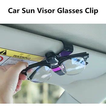 4 Renk Oto Güneşlik Gözlük Raptiye Klip Tutucu Güneş Gözlüğü Gözlük Bilet Kartı Evrensel Çok Fonksiyonlu Araba İç