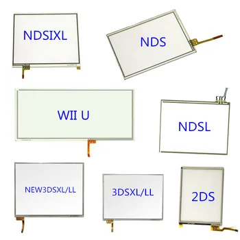 5 ADET/GRUP dokunmatik ekran digitizer cam ekran Dokunmatik Panel Onarım Bölümü Nintendo DS Lite İçin NDS NDSL için Yeni 3DS XL Wii U