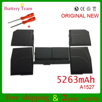 A1527 pil için Macbook retina A1534 12 inç 2015 MF855 MJY32 MK4M2 5263mah 7.55 V araçları ile