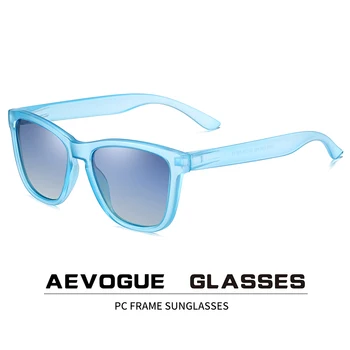 AEVOGUE Yeni Erkekler Retro Moda Polarize Güneş Gözlüğü Kadın Degrade Lens sürüş gözlükleri Marka Tasarım uv400 ae0811