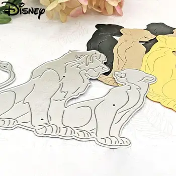 Aslan Aşk Aslan Kral Metal Kesme Ölür Disney Die Keser Dıy Scrapbooking Kağıt Albümü El Sanatları Kalıp Yumruk Kabartma Şablonlar