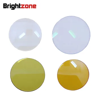 Brightzone anti-mavi ışık ışını UV engelleme bilgisayar savunma radyasyon gözlük gece görüş sarı ve şeffaf Plano Optik lensler