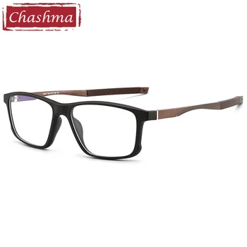 Chashma spor gözlüğü TR90 alüminyum magnezyum ışık esnek reçete optik çerçeve moda trendi öğrenciler gözlük