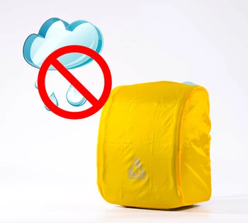 Coulomb Çanta Aksesuarları okul çantası Sarı yağmur kılıfı Randoseru Yağmur Geçirmez Fonksiyonu