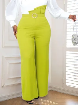 Dashiki Afrika Kadın Pantolon Yüksek Bel Pantolon Kadın Ofis Giyim Streetwear Y2k Pantolon Bahar 2022 Moda Kadın Pantolon