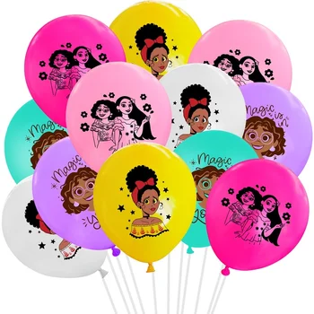 Disney 10 Adet Encanto Mirabelle Lateks Balon Hayvan Tema Doğum Günü Partisi dekorasyon balonu Bebek Duş çocuk oyuncakları Globos