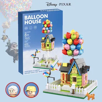Disney Pixar UP Film Balon Evi Carl Russell Anti Yerçekimi Dinamik Denge Arkadaşlar Yapı Taşları Tuğla Oyuncak Hediye Çocuk Seti