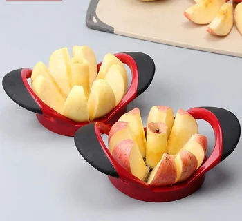 Elma dilimleyici Ultra keskin elma dilimleyici ve Tart-Elma Kesici 8 Bıçaklı elma tart Aracı Kullanımı Armut Portakal Pitaya Domates