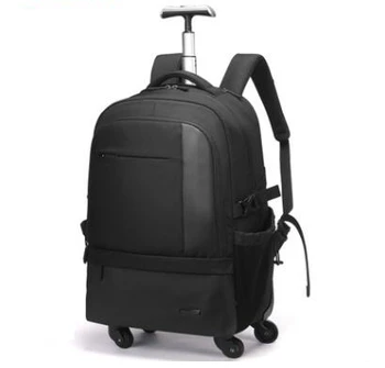 Erkekler Haddeleme Bagaj sırt çantası tekerlekli Seyahat arabası çantası tekerlekli sırt çantası İş Kabin Seyahat arabası çantası bavul