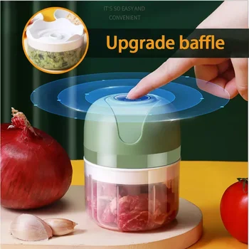 Ezici Makinesi Kırıcı Sarımsak Kıyıcı kıyma makinesi mini Sebze mutfak robotu blender mutfak gereçleri kıyma makinesi USB