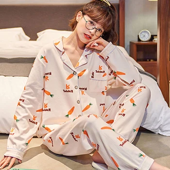 Gecelik Kış Baskı Sevgiliye Pijama Seti Kadın Salonu Seti Pijama Pijama Gecelik Pijama Mujer