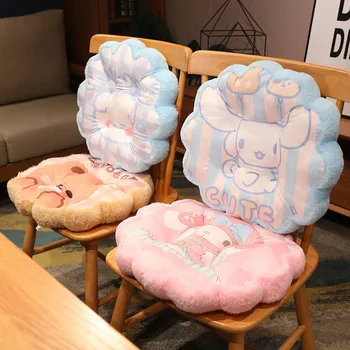 Kawaii Sanrio Peluş Koltuk Minderleri Cinnamoroll Melodi ofis koltuğu Kanepe Mat Futon Mat Tatami Zemin Ev Öğrenci Sınıf Yastık