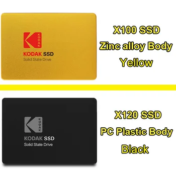 KODAK SSD X100 / 120 SATA3 128GB 256GB 512GB 1TB Yüksek Hızlı 550 mb/s Dahili Katı Hal sabit disk sürücüsü Dizüstü Hdd 2.5 İNÇ