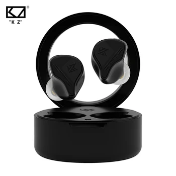 KZ VXS TWS Kulaklık Bluetooth 5.2 Kablosuz Hibrid HıFı Oyun Kulaklık Dokunmatik Kontrol Gürültü İptal kulak Spor Kulaklık