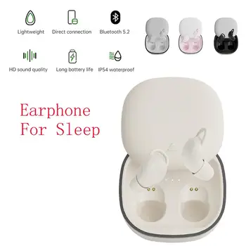 Mini Görünmez Kablosuz Uyku Kulaklık Zararsız Kulaklar Bluetooth mikrofonlu kulaklıklar Su Geçirmez Koşu oyun kulaklığı