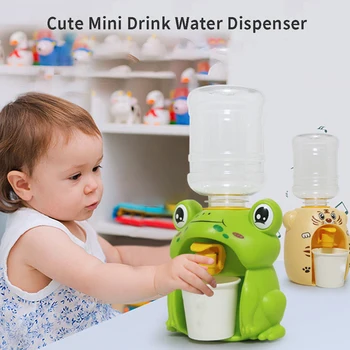 Sevimli Mini İçecek su sebili Oyuncak Mutfak Oyun Evi Oyuncaklar Çocuklar için Oyun Oyuncaklar Simülasyon su sebili