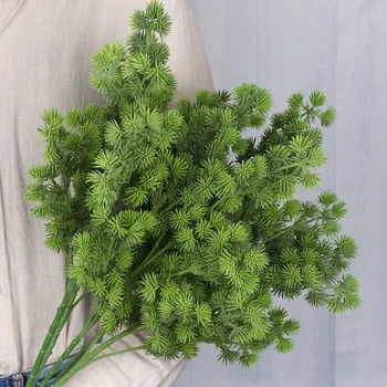 Simülasyon uzun çubuk simülasyon bitki Okaliptüs yumuşak dekorasyon kapalı simülasyon yeşil bitkiler yeşil kapalı vazo çiçekler