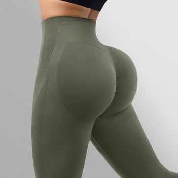 Spor Tayt Kadınlar Dikişsiz Pantalones Yoga Pantolon Popo Ezme egzersiz kıyafeti Mujer Spor Tayt Kadın Tayt Spor