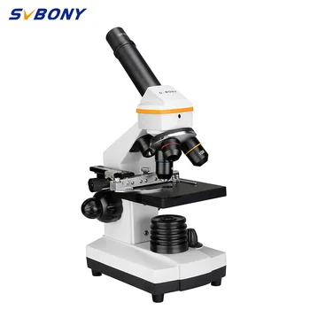 SVBONY SV601 HD Profesyonel 1600X Taşınabilir Biyolojik Elektronik Bilimsel Deney Gözlem Mikroskop Laboratuvar için