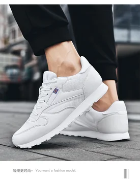 Sıcak beyaz ayakkabı Kadın erkek Tenis Moda Marka Nefes Kadın rahat ayakkabılar Yürüyüş Sneakers Kadın Eğitmenler Sepeti çift