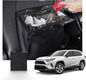 Toyota için RAV4 RAV 4 XA50 2019-2022 Araba Arka Koltuk Su Geçirmez çöp torbası asılan saklama kutusu çöp çanta düzenleyici Araba Aksesuarları