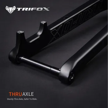 TRIFOX TMK200 29er thru-aks 15x110mm Karbon MTB Çatal 1-1/8