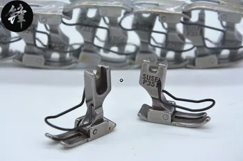 Tüm çelik baskı ayağı dikiş makinesi düz baskı ayağı endüstriyel dikiş makinesi P351 ile iğne muhafazası parmak koruma güvenli bir