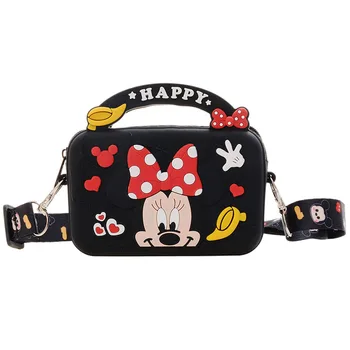 Yeni Disney Mickey Mouse Minnie Çanta Çanta Kızlar için Dikiş Çanta Karikatür Mini Kawaii Sırt Çantası Çanta Kızlar için Çocuk Hediye