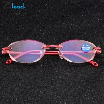 Zilead Anti-mavi ışık Ultra hafif okuma gözlüğü Erkekler Kadınlar İçin Moda HD Anti-yorgunluk Presbiyopi Gözlük Diopters + 1. 0to4.0