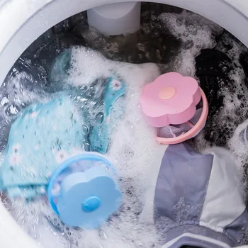 Çamaşır Topu Yüzen Pet Kürk Lint Saç Catcher Giysi Temizleme Topu Çamaşır Epilasyon Temizleme Örgü Çanta Çamaşır Makinesi İçin
